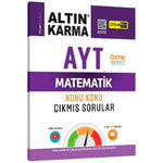 Altın Karma Yayınları AYT Matematik Konu Konu Çıkmış Sorular