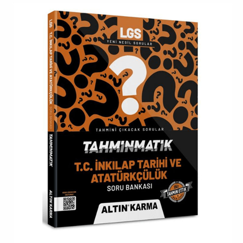 Altın Karma Yayınları LGS 8. Sınıf T.C. İnkılap Tarihi ve Atatürkçülük Soru Bankası
