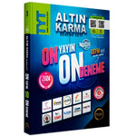 Altın Karma Yayınları TYT 10 Farklı Deneme + Son 1 Yıl Çıkmış Sorular Hediye 2024