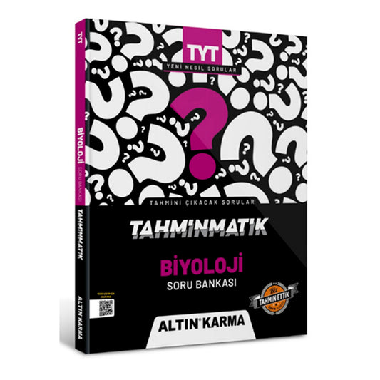 Altın Karma Yayınları TYT Biyoloji Tahminmatik Soru Bankası 2021-2022