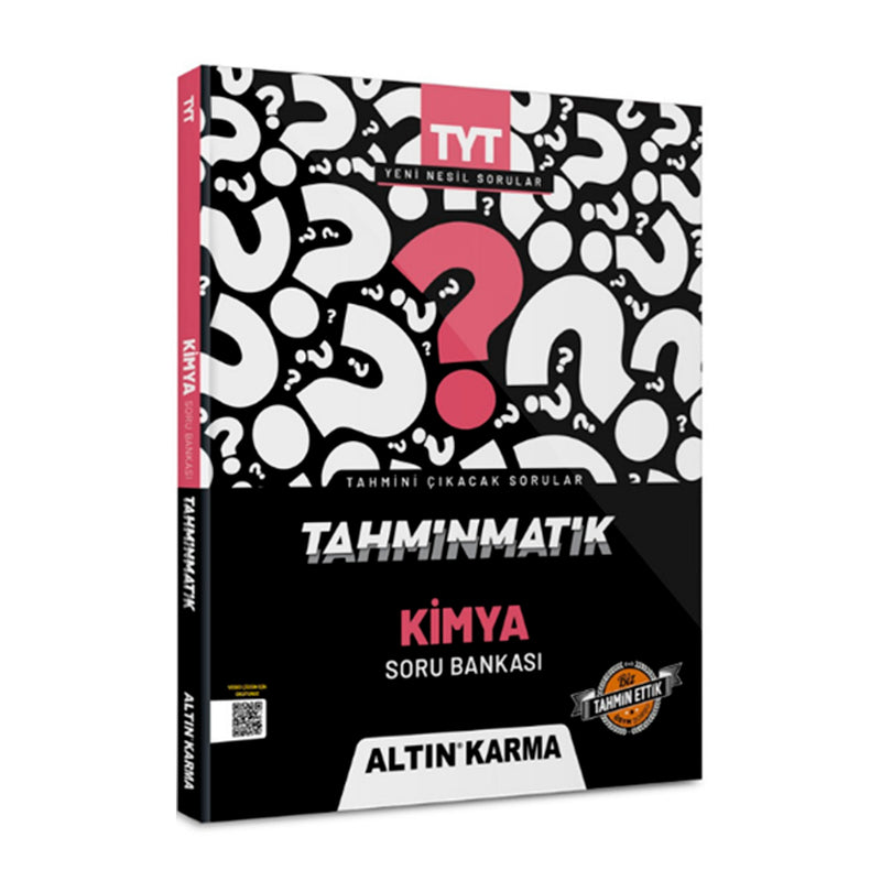 Altın Karma Yayınları TYT Kimya Tahminmatik Soru Bankası 2021-2022