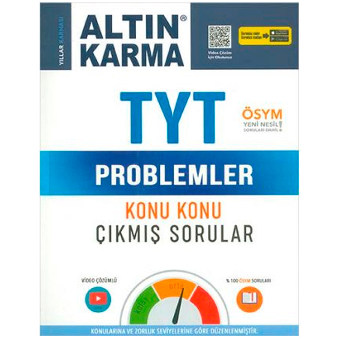 Altın Karma Yayınları TYT Problemler Konu Konu Çıkmış Sorular