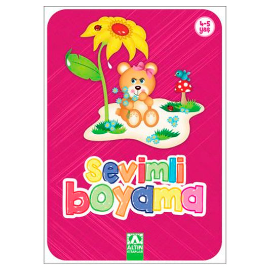 Altın Kitap Yayınları Sevimli Boyama Pembe