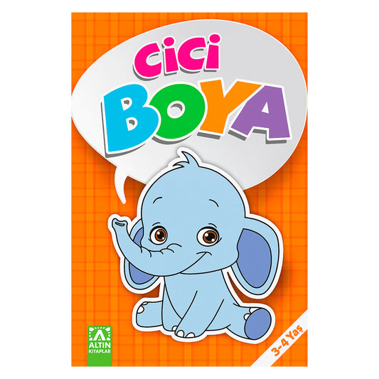 Altın Kitaplar Çocuk Kitapları Cici Boya Turuncu
