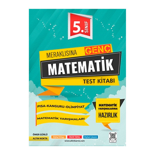 Altın Nokta Yayınları 5. Sınıf Meraklısına Genç Matematik Zeka Kitabı