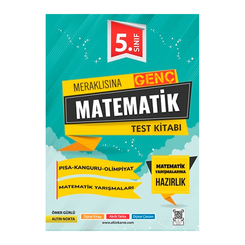 Altın Nokta Yayınları 5. Sınıf Meraklısına Genç Matematik Zeka Kitabı