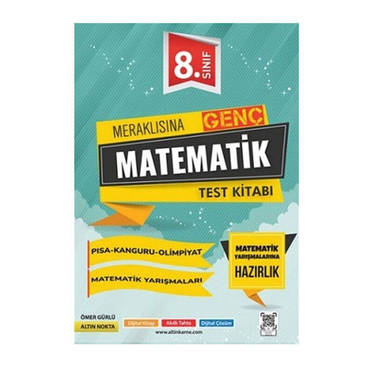 Altın Nokta Yayınları 8. Sınıf Meraklısına Genç Matematik Zeka Kitabı