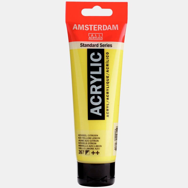Amsterdam Azo Sarı Limon 120 ml Akrilik Boya - Sanat, Resim ve Hobi Malzemesi