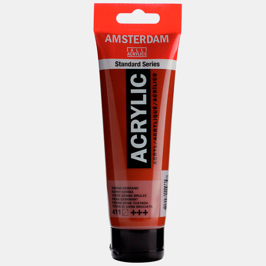 Amsterdam Burnt Sienna 120 ml Akrilik Boya - Sanatçı, Hobi ve Tuval Boyası