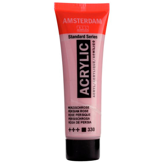 Amsterdam Farsça Gül 120 ml Akrilik Boya - Sanatçı ve Hobi İçin Tuval Boyası