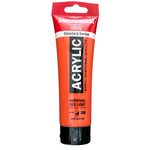 Amsterdam Naftol Kırmızı Açık 120 ml Akrilik Boya - Profesyonel Sanatçı ve Hobi Boyası