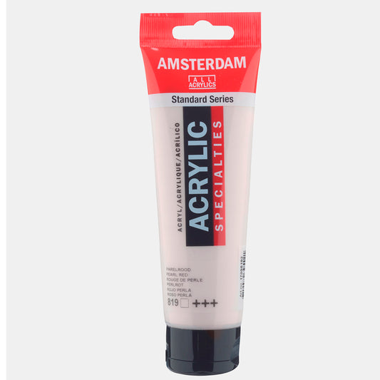 Amsterdam Sedef Kırmızı 120 ml Akrilik Boya - Tuval, Resim ve Sanat Boyası