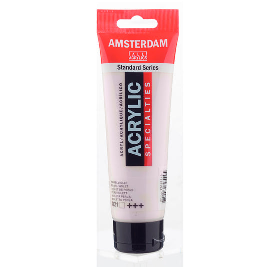 Amsterdam Sedefli Mor 120 ml Akrilik Boya - Sanat Resim ve Hobi Boyası