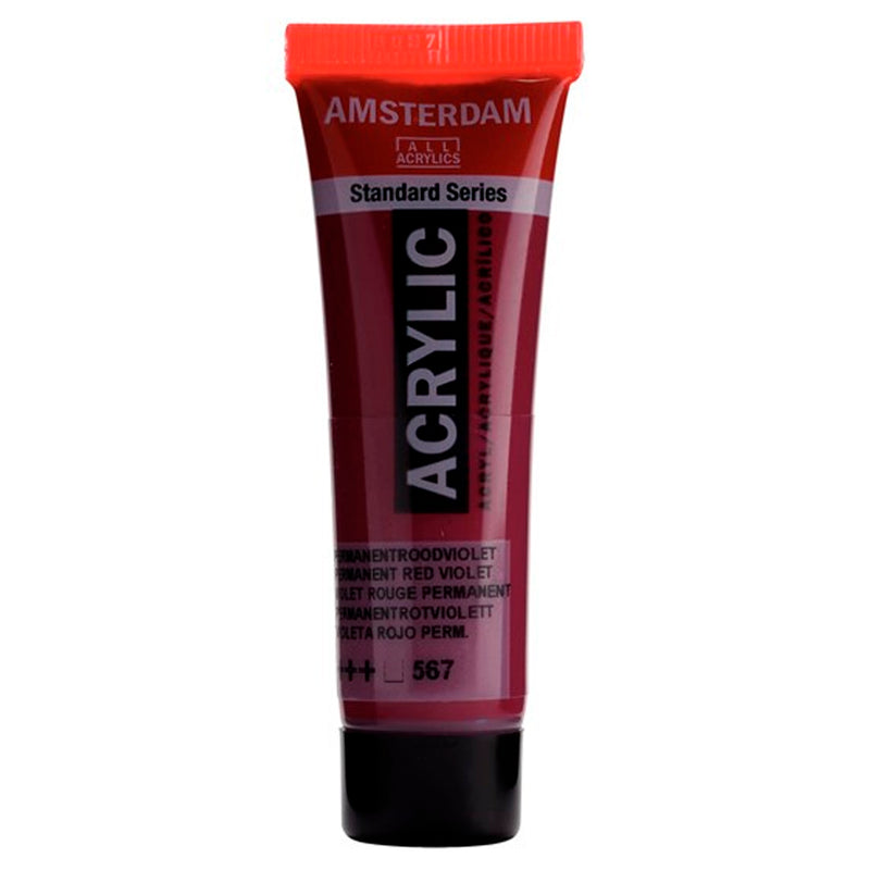 Amsterdam Permanent Kırmızı Menekşe 120 ml Akrilik Boya - Sanat, Resim ve Hobi Çalışmaları İçin