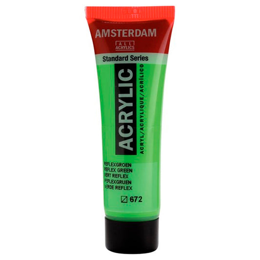Amsterdam Reflex Yeşil 120 ml Akrilik Boya - Sanat, Resim ve Hobi İçin Canlı Renkler