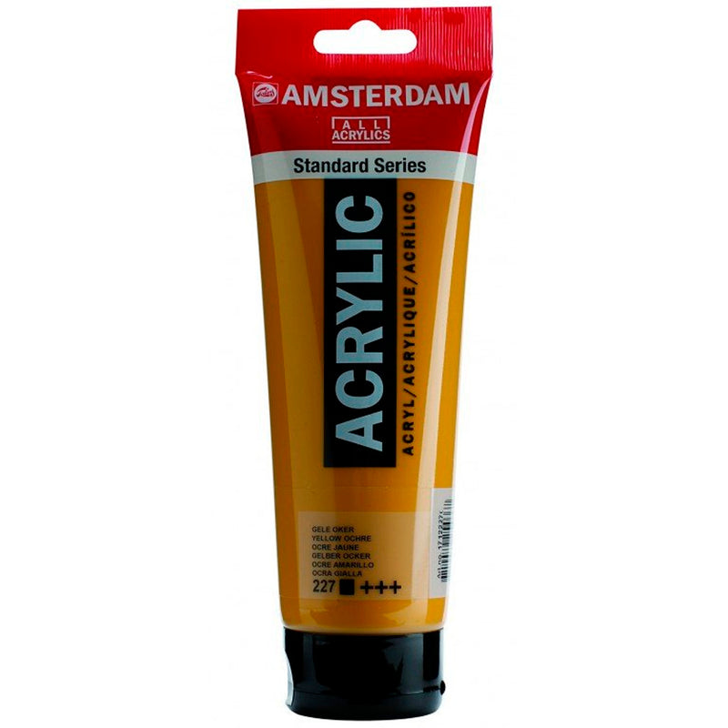 Amsterdam Yellow Ochre 120 ml Akrilik Boya - Profesyonel Sanat ve Hobi Boyası