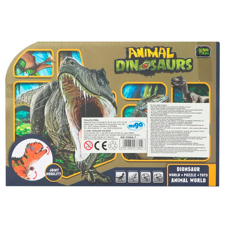 Animal Serisi Sesli Işıklı Dinozor A7