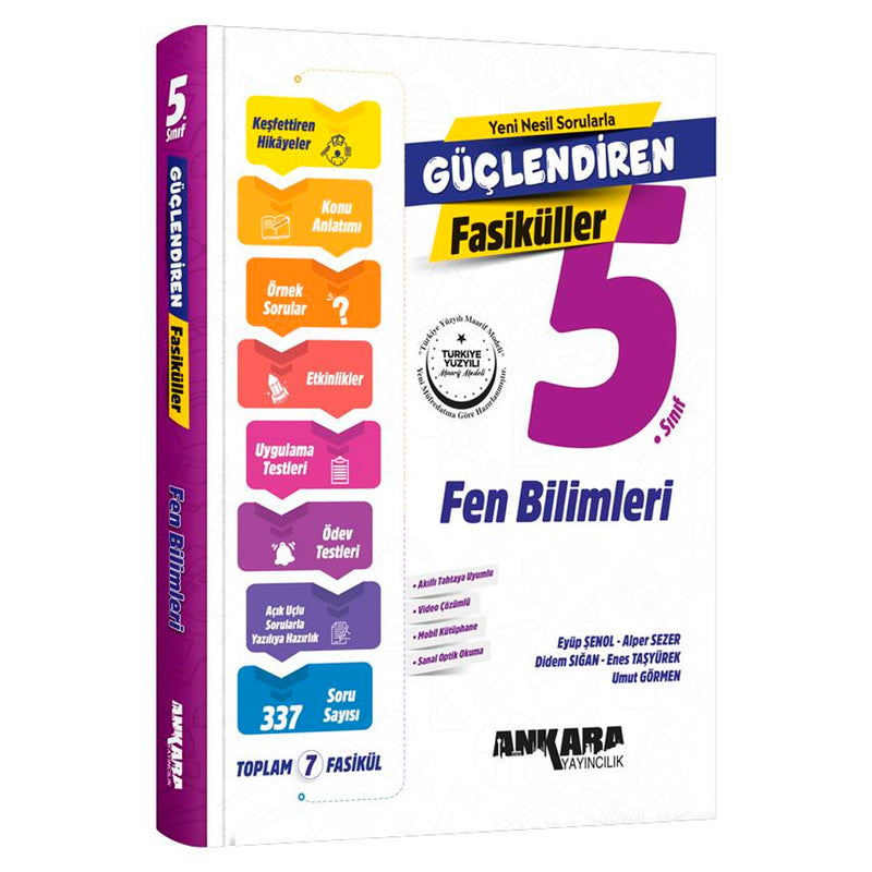 Ankara Yayın 5.Sınıf Güçlendiren Fen Bilimleri Fasikül Set