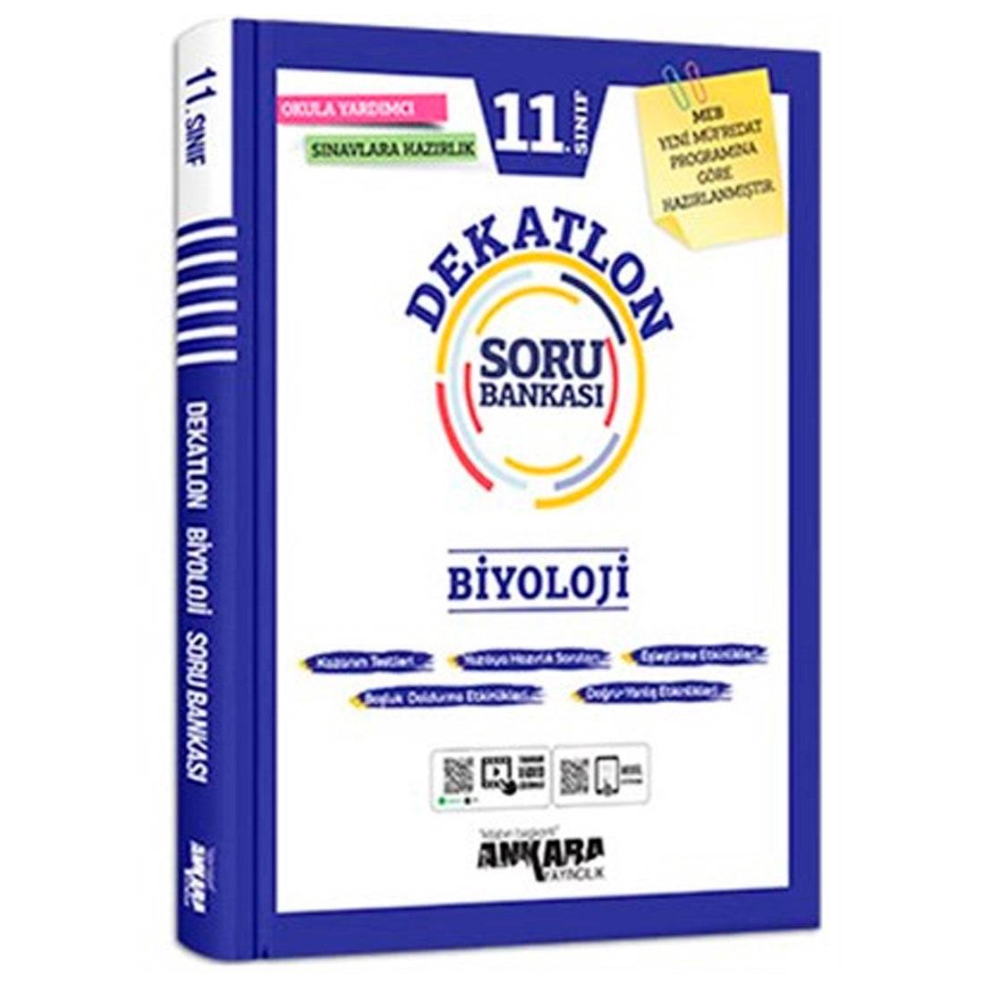 Ankara Yayınları 11.Sınıf Biyoloji Dekatlon Soru Bankası