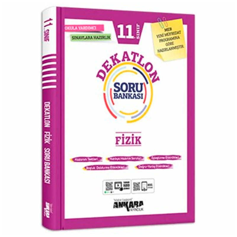 Ankara Yayınları 11.Sınıf Fizik Dekatlon Soru Bankası