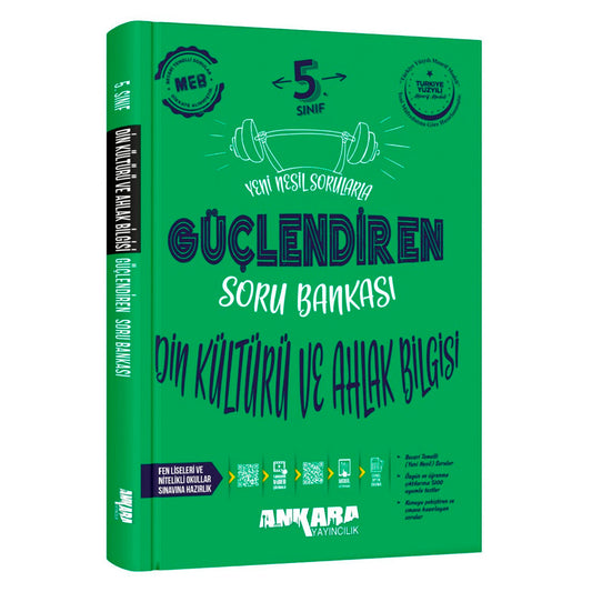 Ankara Yayınları Ortaokul 5. Sınıf Din Kültürü Ve Ahlak Bilgisi Soru Bankası Test Kitabı