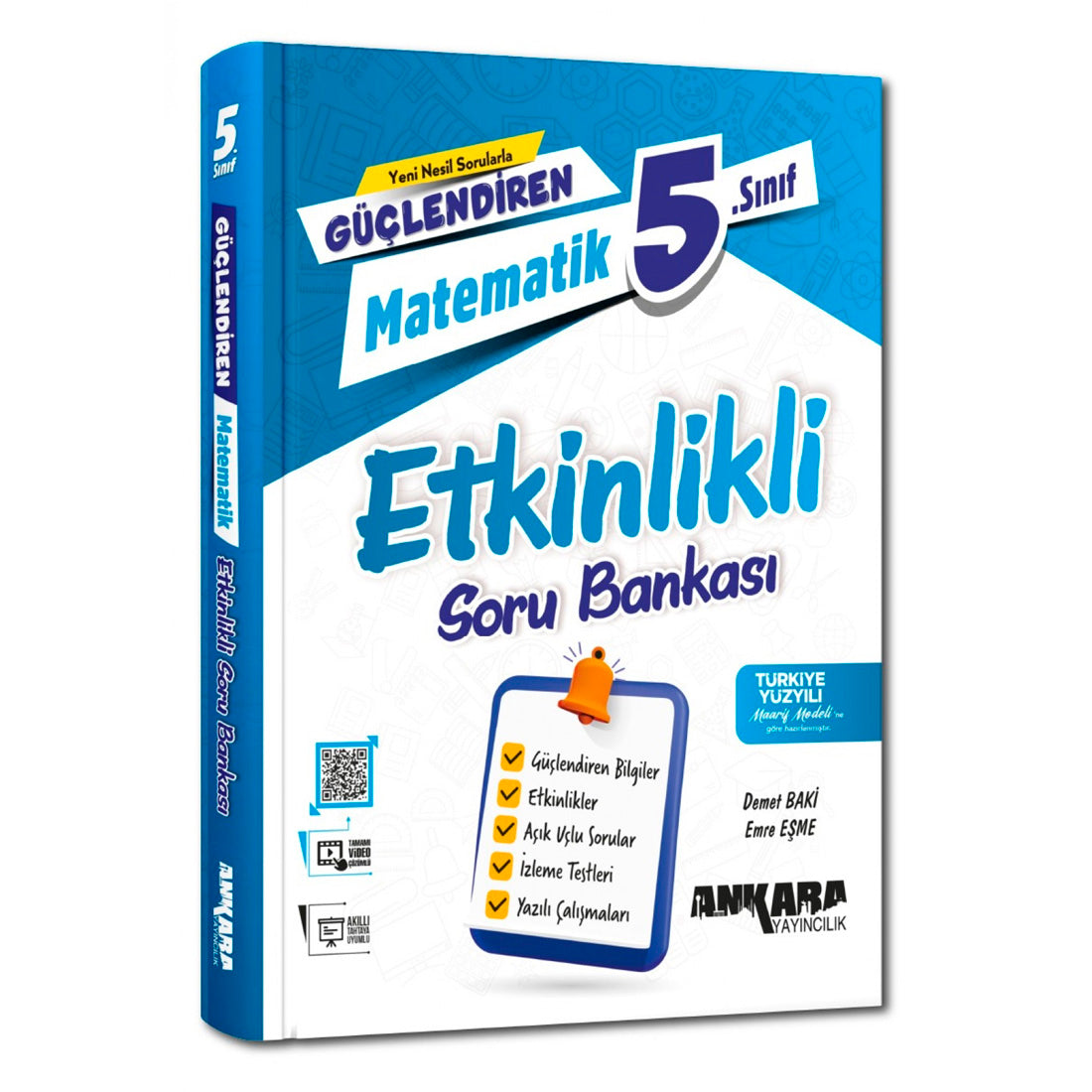 Ankara Yayınları Ortaokul 5. Sınıf Güçlendiren Matematik Etkinlikli Soru Bankası Test Kitabı