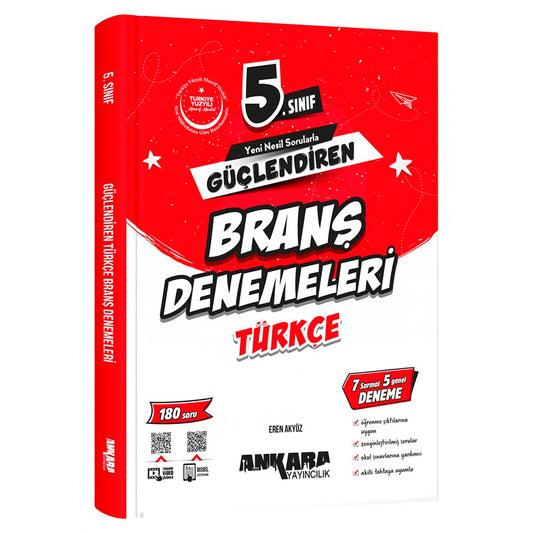 Ankara Yayınları 5. Sınıf Güçlendiren Türkçe Branş Denemeleri