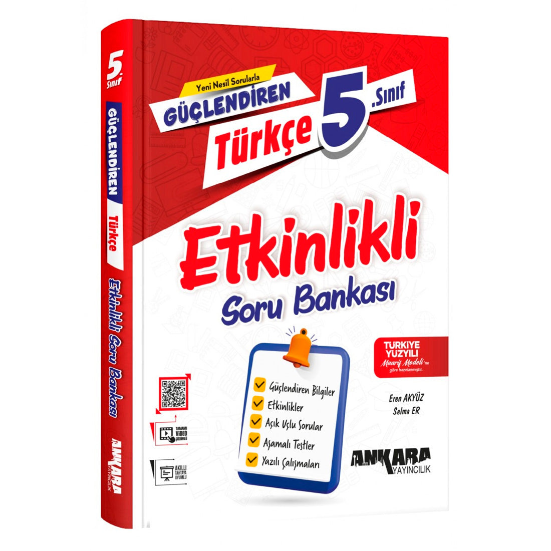 Ankara Yayınları Ortaokul 5. Sınıf Güçlendiren Türkçe Etkinlikli Soru Bankası Test Kitabı
