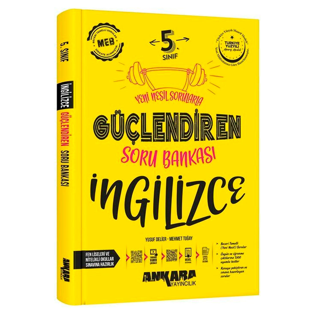 Ankara Yayınları Ortaokul 5. Sınıf İngilizce Soru Bankası Test Kitabı