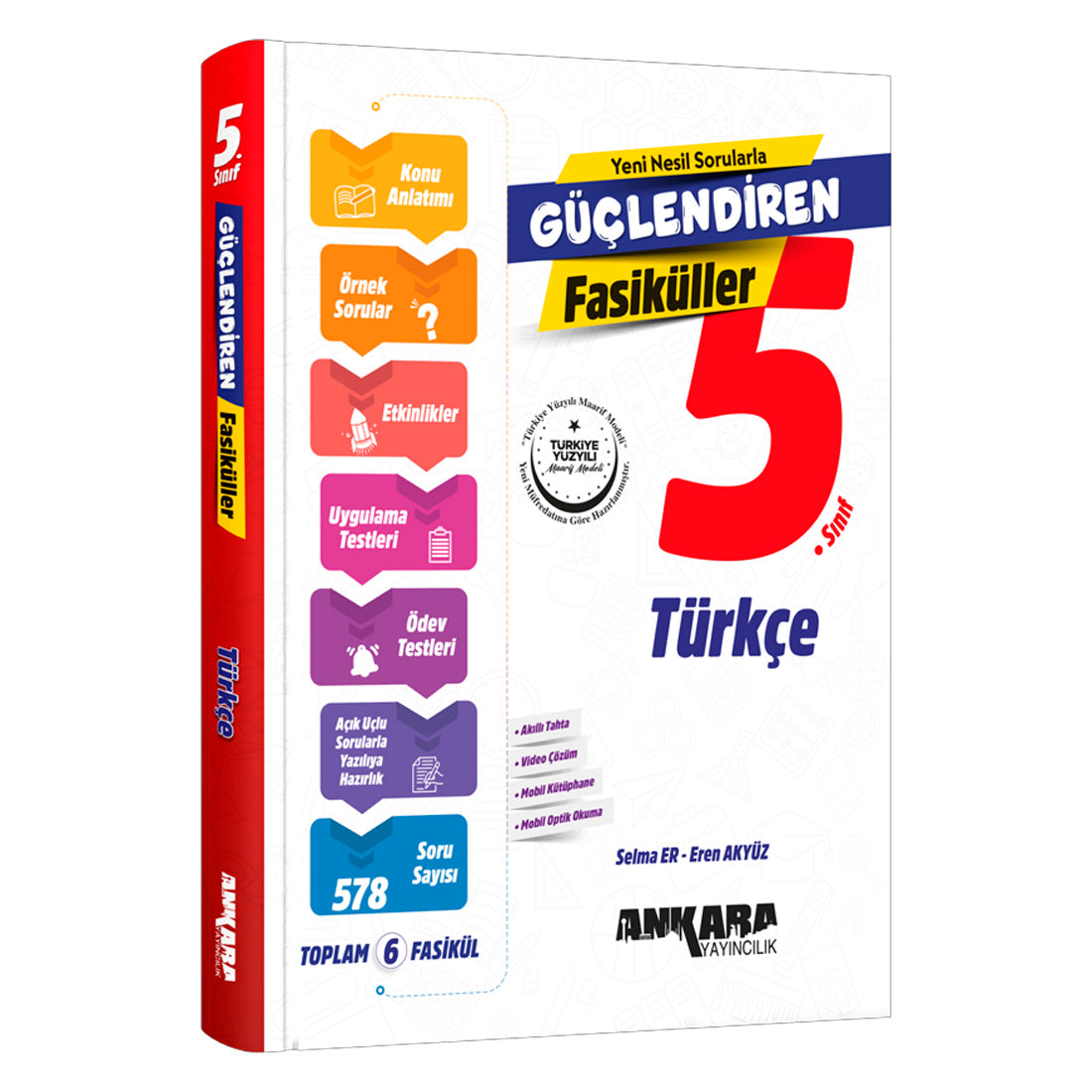 Ankara Yayınları 5. Sınıf Türkçe Güçlendiren Fasikül Seti