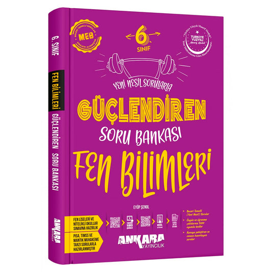 Ankara Yayınları 6. Sınıf Fen Bilimleri Güçlendiren Soru Bankası