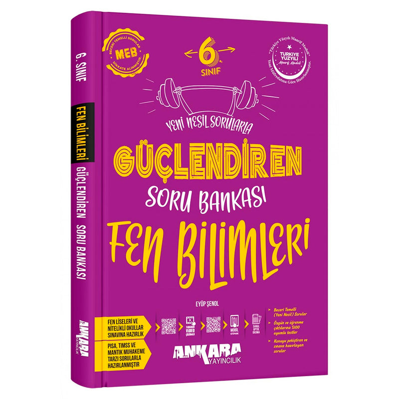 Ankara Yayınları 6. Sınıf Fen Bilimleri Güçlendiren Soru Bankası
