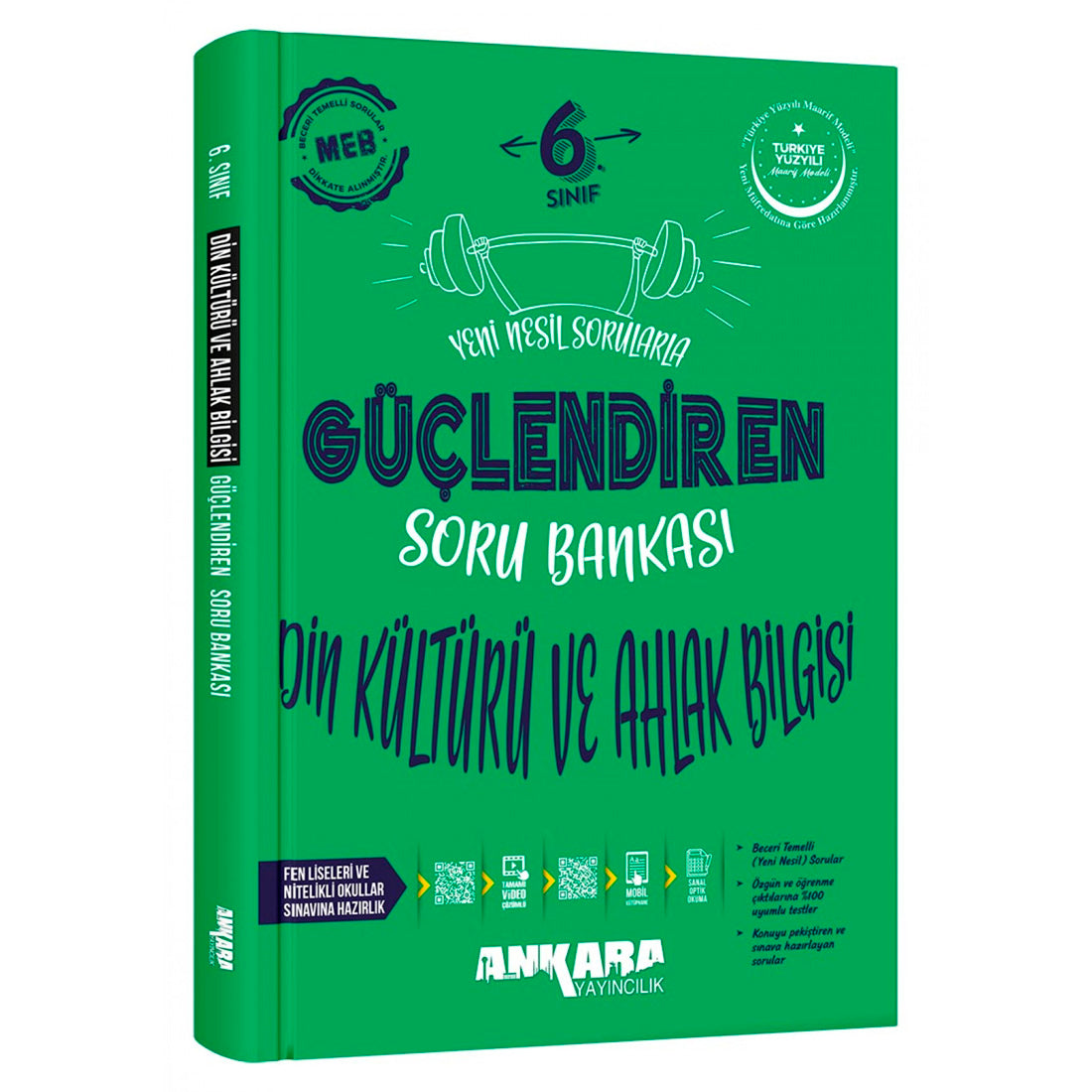 Ankara Yayınları 6. Sınıf Güçlendiren Din Kültürü Ve Ahlak Bilgisi Soru Bankası