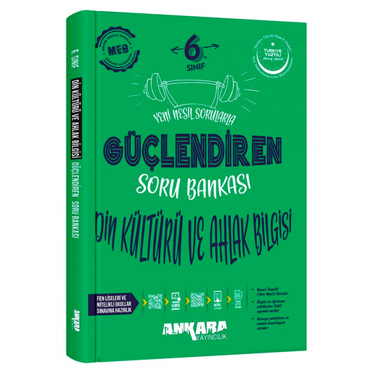 Ankara Yayınları 6. Sınıf Güçlendiren Din Kültürü Ve Ahlak Bilgisi Soru Bankası