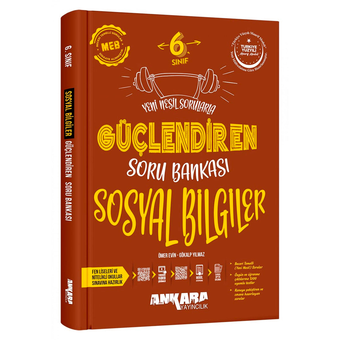 Ankara Yayınları 6. Sınıf Sosyal Bilgiler Güçlendiren Soru Bankası