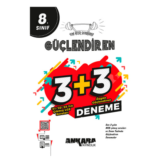 Ankara Yayınları 8.Sınıf Güçlendiren 3+3 Deneme