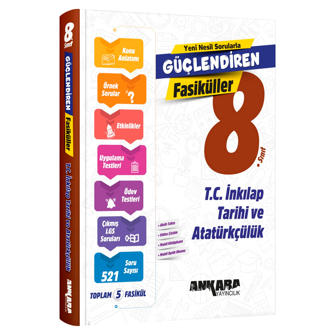 Ankara Yayınları 8. Sınıf Güçlendiren T.C İnkılap Tarihi Fasikül Set