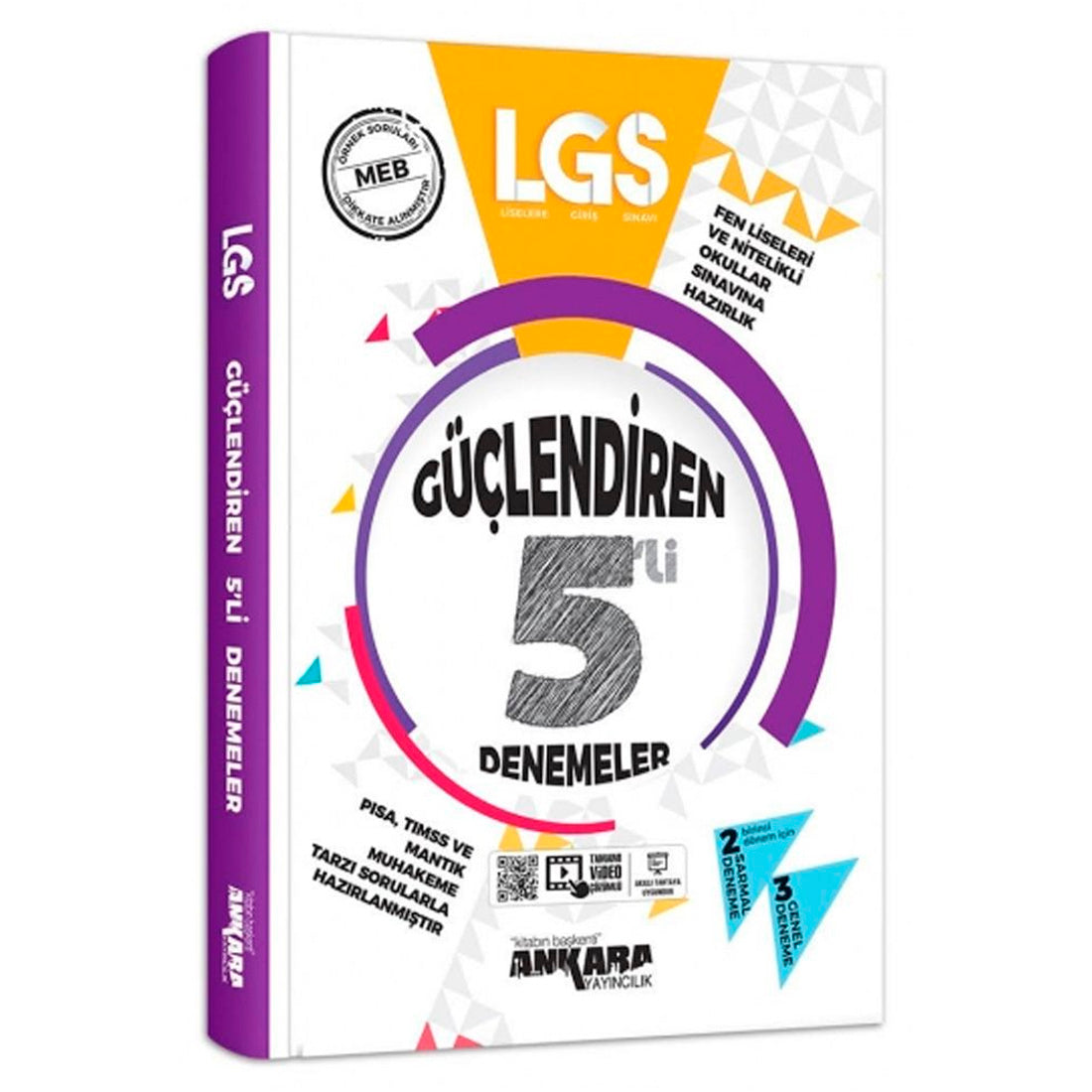 Ankara Yayınları 8. Sınıf LGS Güçlendiren 5 Denemeler