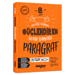 Ankara Yayınları Ortaokul 8. Sınıf Paragraf Güçlendire Soru Bankası 2020-2021 Test Kitabı