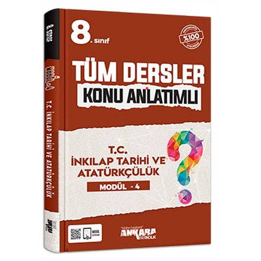 Ankara Yayınları 8. Sınıf T.C. İnkılap Tarihi ve Atatürkçülük Modül 4
