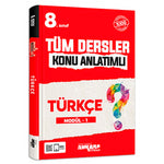 Ankara Yayınları 8. Sınıf Tüm Dersler Konu Anlatımlı Türkçe Modül 1