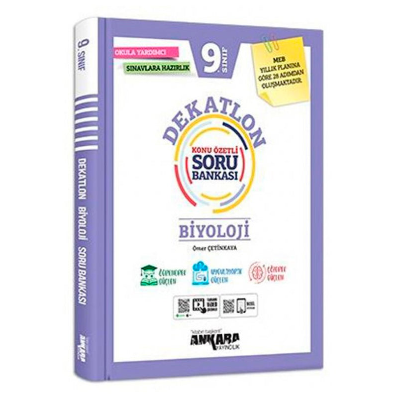 Ankara Yayınları 9. Sınıf Biyoloji Dekatlon Soru Bankası