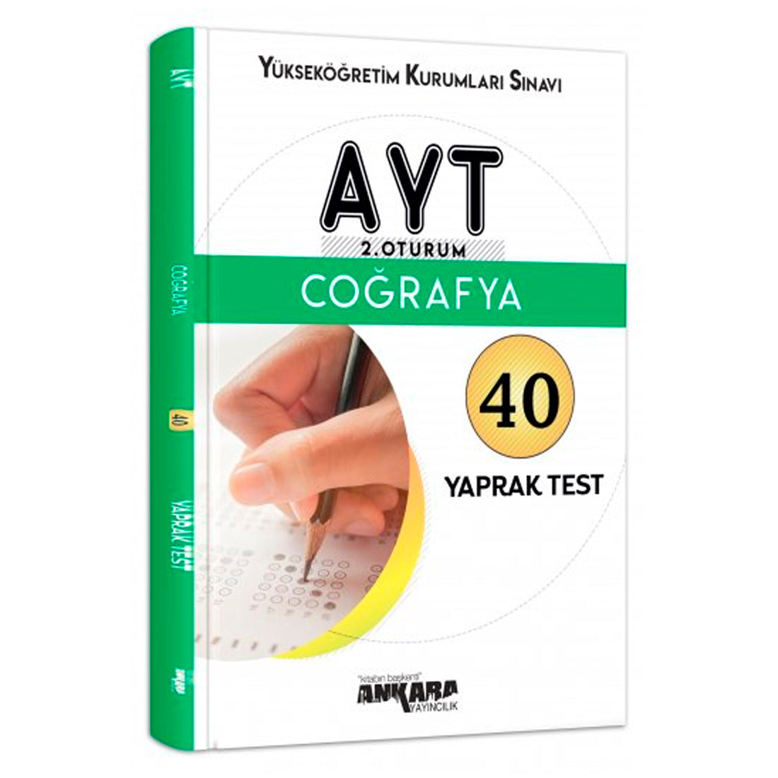 Ankara Yayınları AYT Coğrafya 40 Yaprak Test