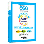 Ankara Yayınları AYT Dekatlon Türk Dili Ve Edebiyatı Soru Bankası