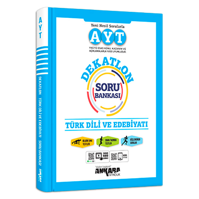 Ankara Yayınları AYT Dekatlon Türk Dili Ve Edebiyatı Soru Bankası