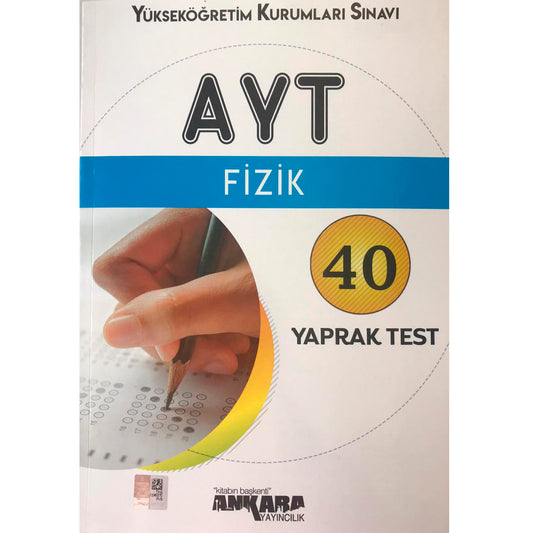 Ankara Yayınları AYT Fizik Yaprak Test