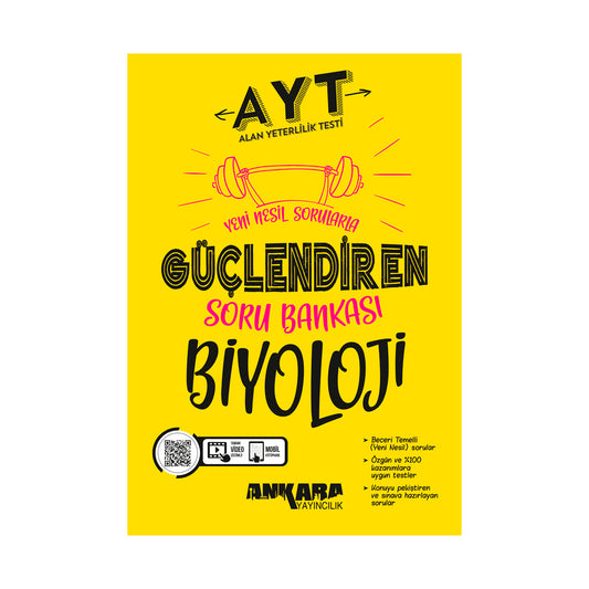 Ankara Yayınları AYT Güçlendiren Biyoloji Soru Bankası