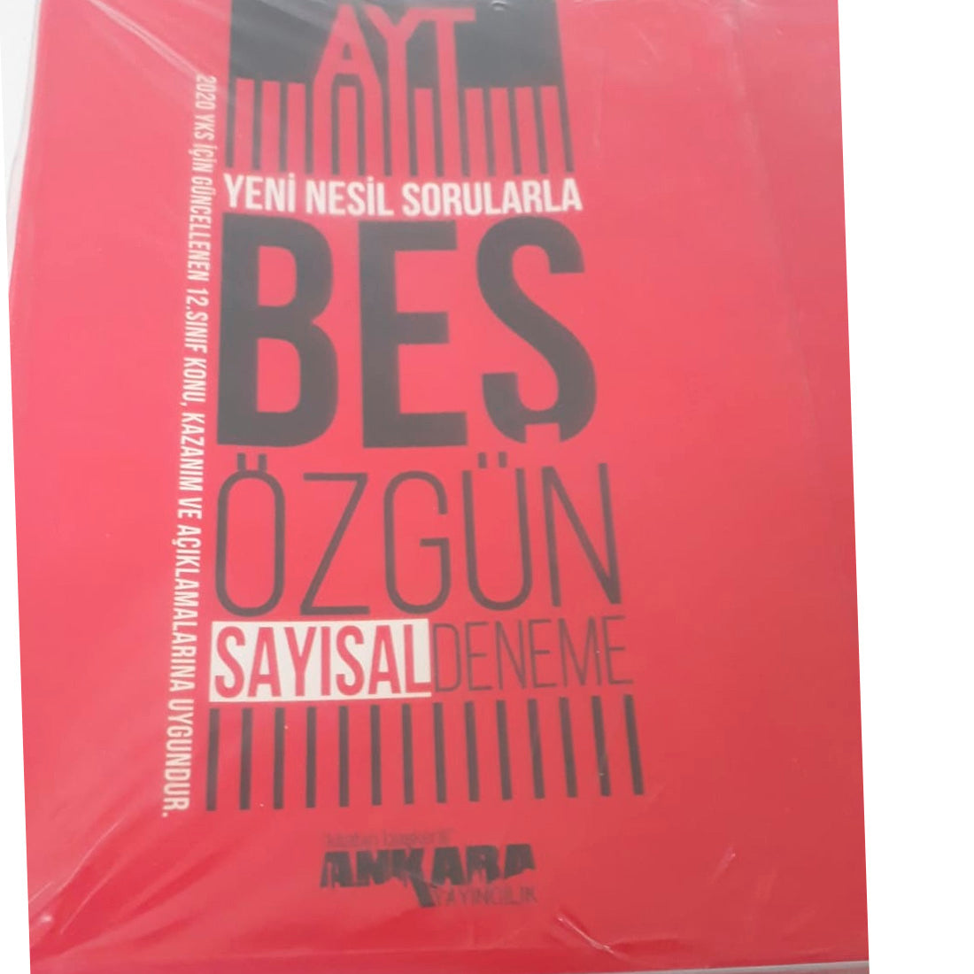 Ankara Yayınları AYT Yeni Nesil Sorularla Sayısal 2020 MEB 5 Özgün Deneme