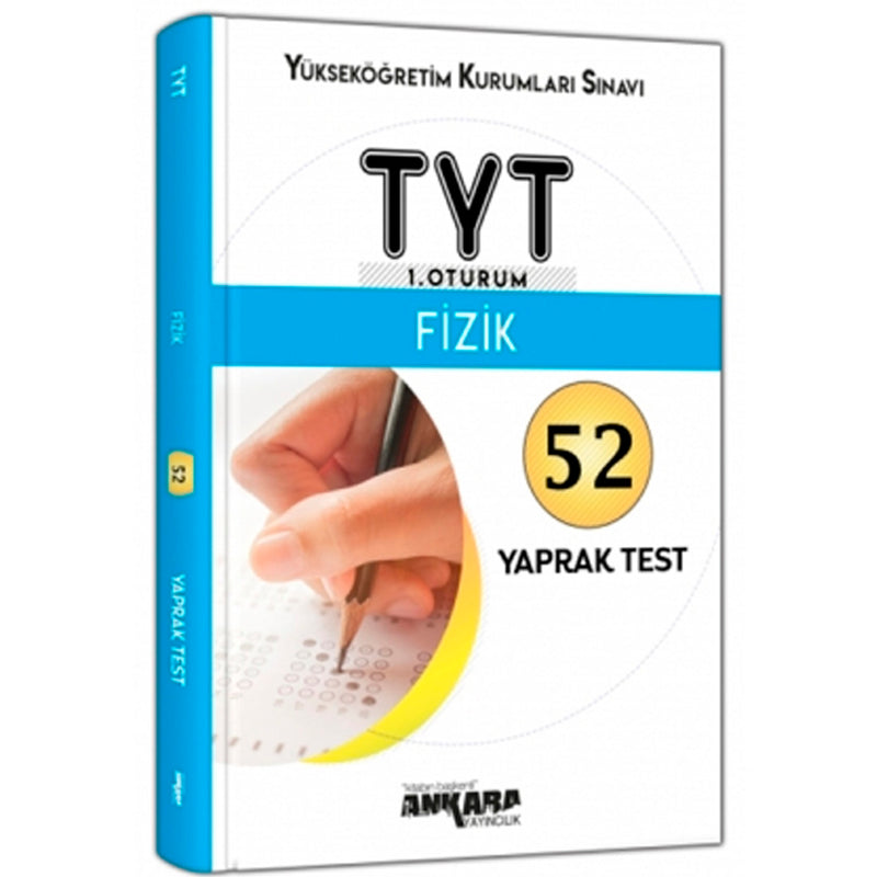Ankara Yayınları TYT Fizik 52 Yaprak Test