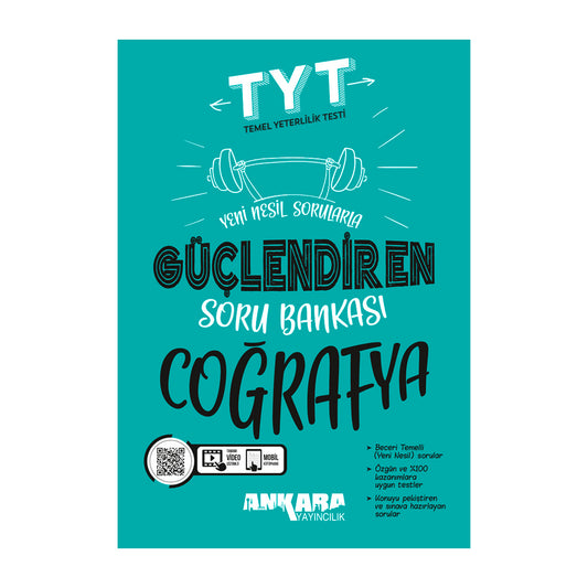 Ankara Yayınları Tyt Güçlendiren Coğrafya Soru Bankası